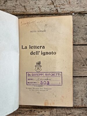 La lettera dell'ignoto