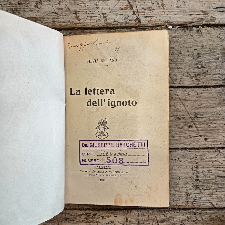 La lettera dell'ignoto