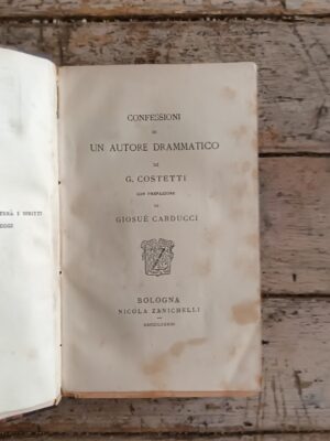 Confessioni di un autore drammatico