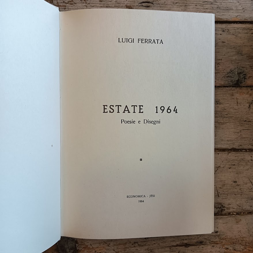 Estate 1964. Poesie e Disegni - immagine 3