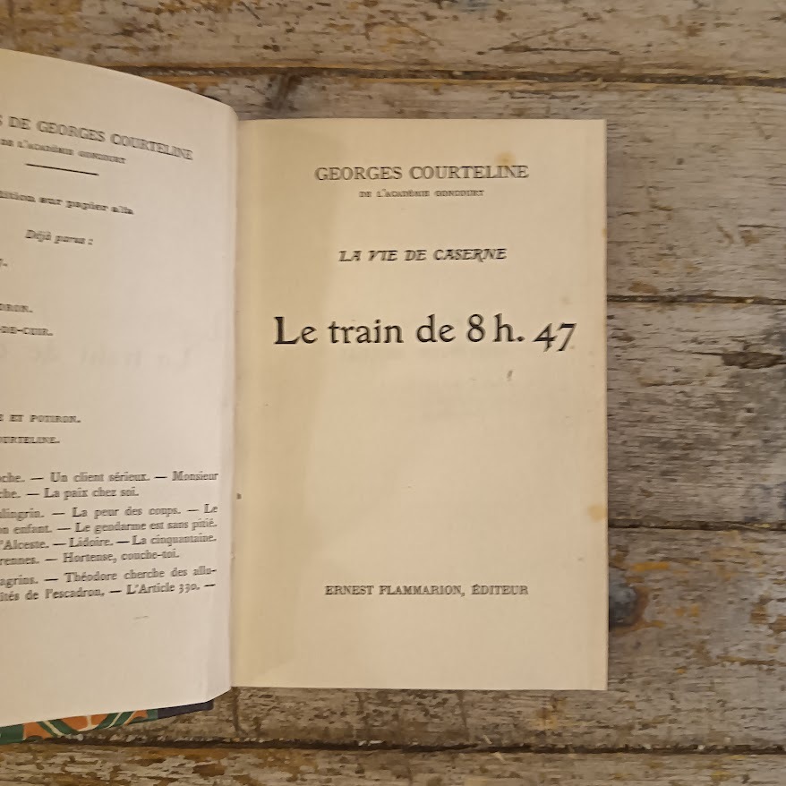 La Vie de Caserne. Le train de 8h. 47
