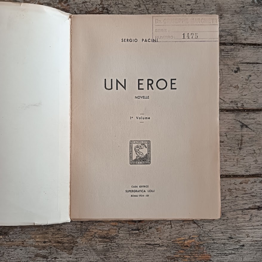 Un eroe. Novelle vol. 1^ - immagine 3