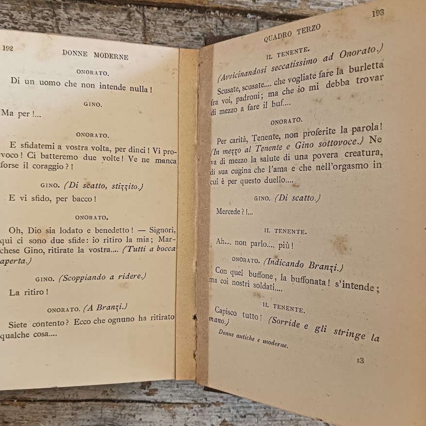 Donne antiche e donne moderne (commedia in quattro atti) - immagine 6