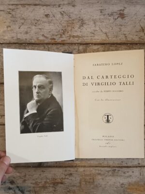Dal carteggio di Virgilio Talli raccolto da Egisto Ruggero