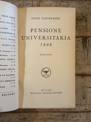 Pensione universitaria 1848