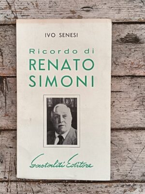 Ricordo di Renato Simoni