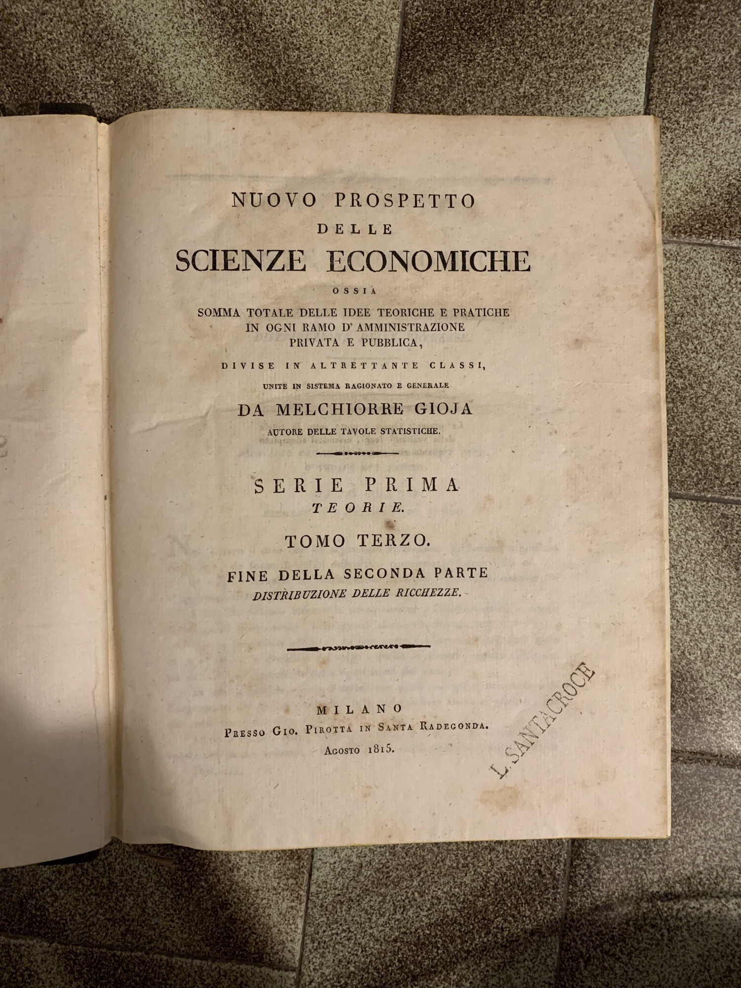 Nuovo prospetto delle scienze economiche - immagine 4