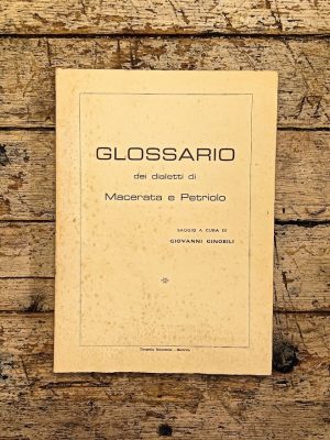 Glossario dei dialetti di Macerata e Petriolo