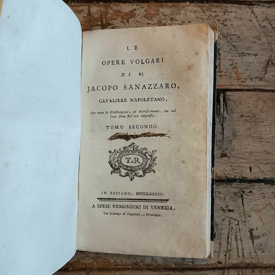 Le opere volgari di Jacopo Sanazzaro cavaliere napoletano, colla di lui vita scritta dal Crispo da Gallipoli, da Persona Anonima novellamente postillata, e con tutte le Illustrazioni, ed Accrescimenti con cui sono state fin ora impresse - immagine 2