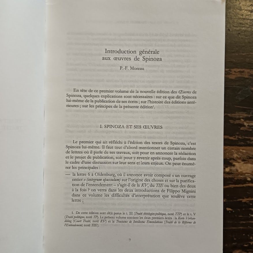 SPINOZA. OEuvres I, Premiers écrits (fra) - immagine 3