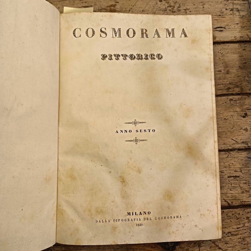 Cosmorama pittorico (anno sesto)
