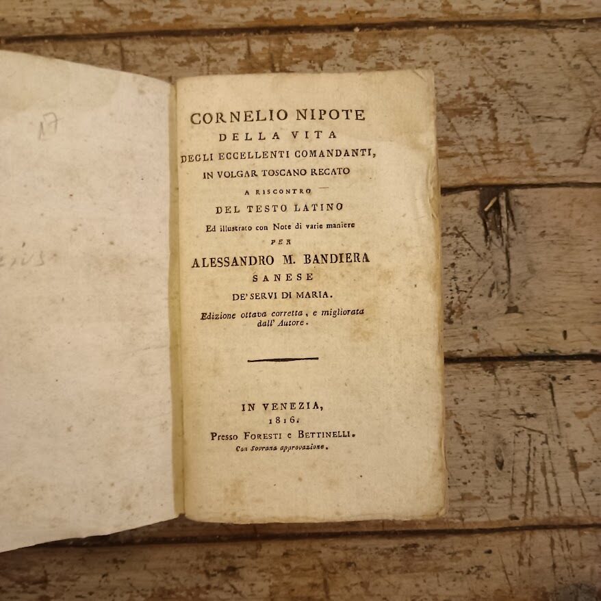 Della vita degli eccellenti comandanti
