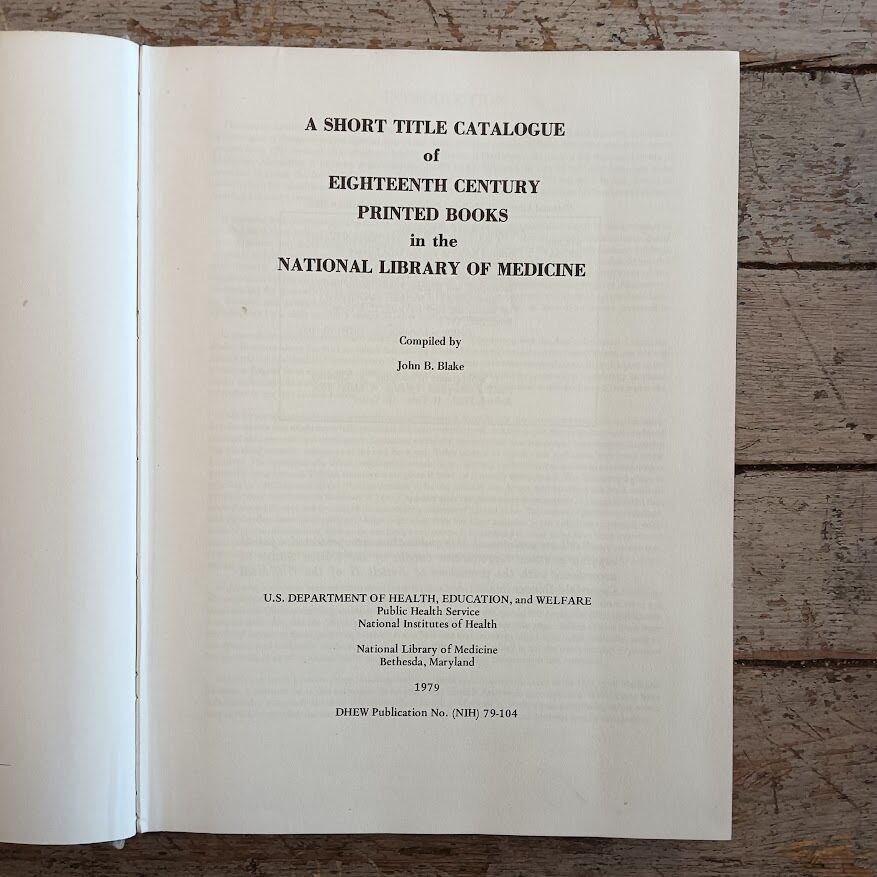 A short title catalogue of eighteenth century printed books in the National Library of Medicine - immagine 3