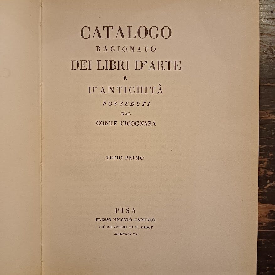 Catalogo ragionato dei libri d'arte e d'antichità - immagine 2