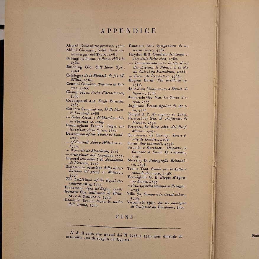 Catalogo ragionato dei libri d'arte e d'antichità - immagine 7