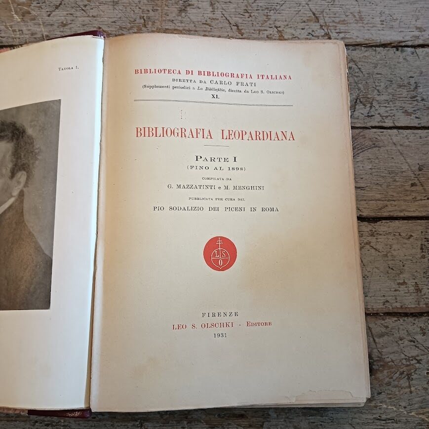Bibliografia Leopardiana (Parte 1 fino al 1898 & Parte 2 dal 1898 al 1930) - immagine 4