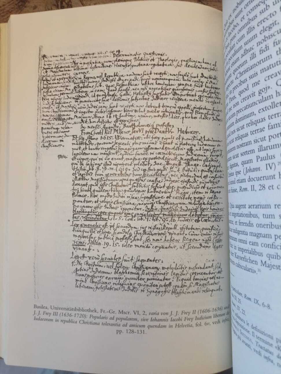 «Sine scandalo christianorum». Proposte di convivenza ebraico-cristiana nel XVIII secolo: le riflessioni erudite di Johann Jacob Frey - immagine 3