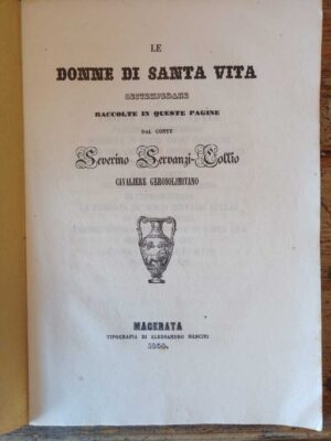 Le donne di santa vita settempedane raccolte in queste pagine