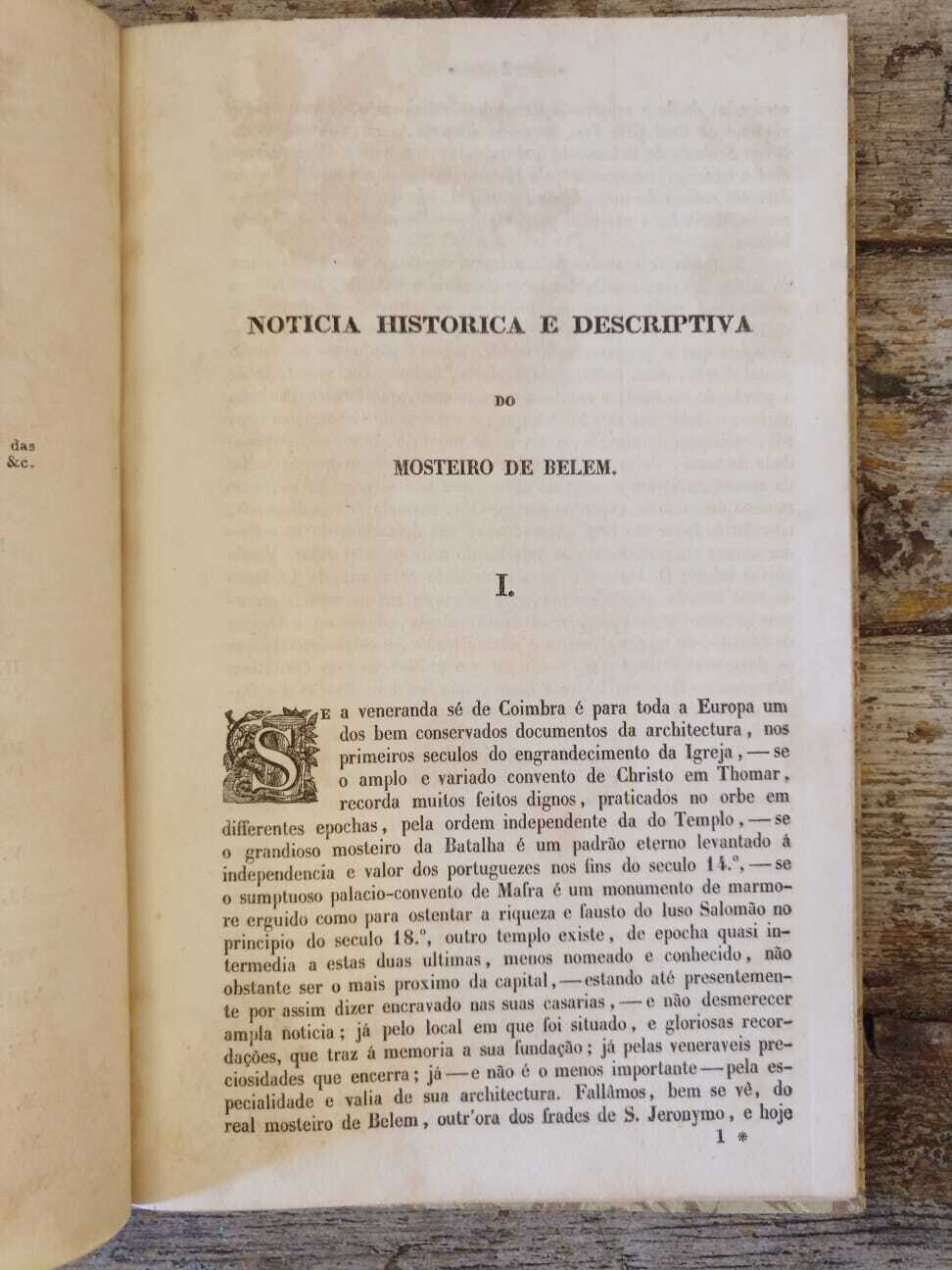 Noticia historica e descriptiva do Mosteiro de Belem - immagine 3