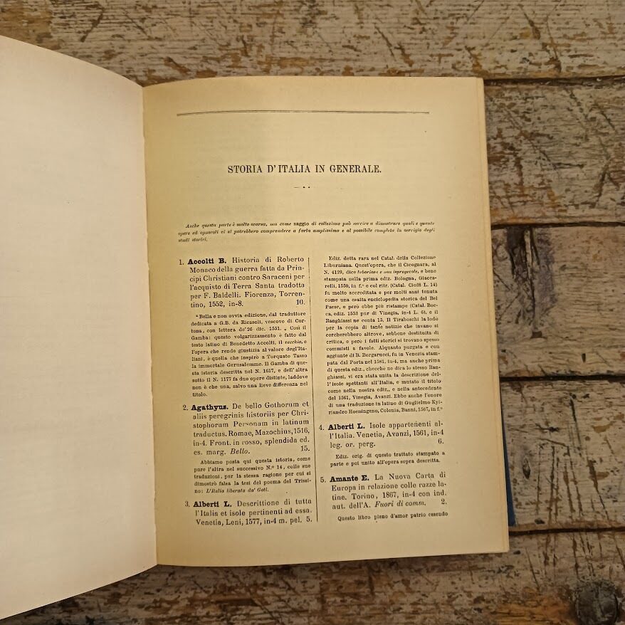 Biblioteca istorica della antica nuova Italia (2 voll. COMPLETO) - immagine 5