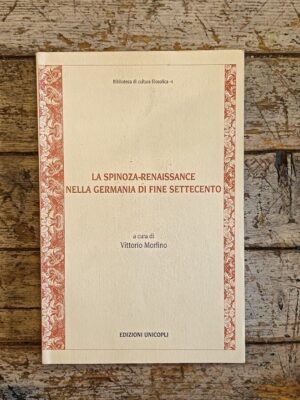 La Spinoza-reinassance nella Germania di fine Settecento