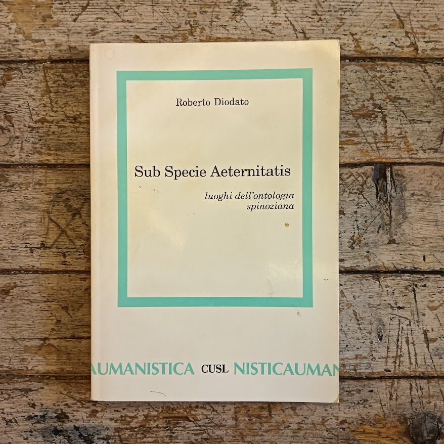 Sub specie aeternitatis. Luoghi dell'ontologia spinoziana
