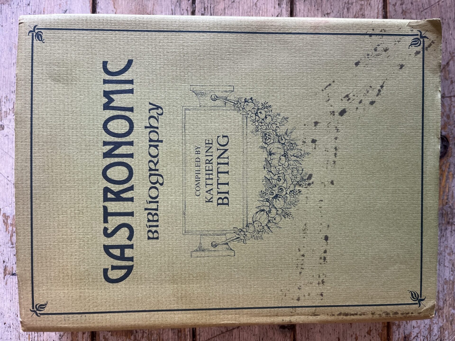Gastronomic Bíblíography