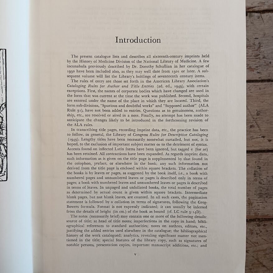 A Catalogue of Sixteenth century printed books in the National Library of Medicine - immagine 6