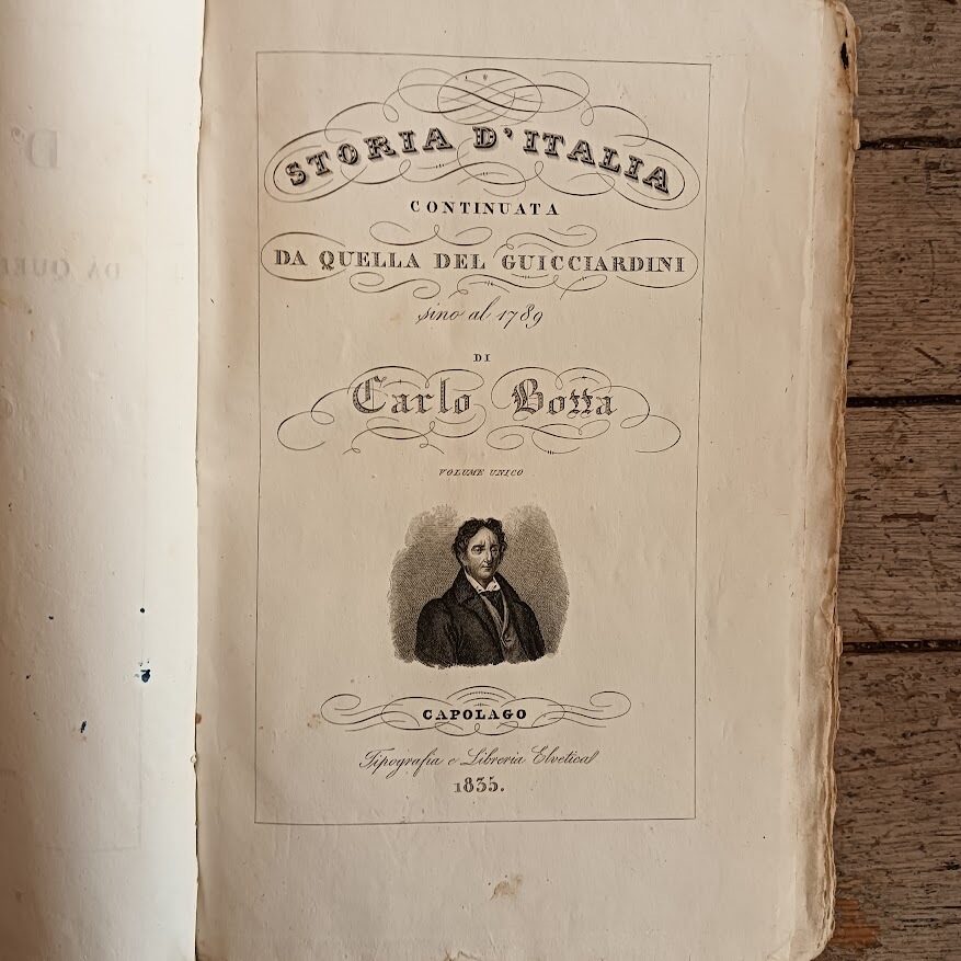 Storia d'Italia -continuata da quella del Guicciardini sino al 1789- parte prima e parte seconda, 2 vol - immagine 5