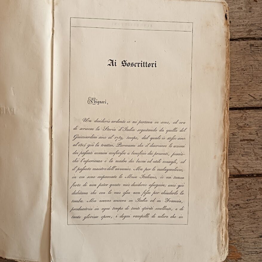 Storia d'Italia -continuata da quella del Guicciardini sino al 1789- parte prima e parte seconda, 2 vol - immagine 6