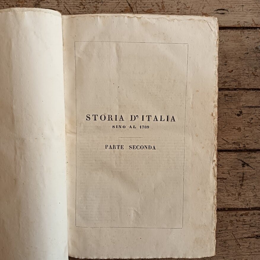Storia d'Italia -continuata da quella del Guicciardini sino al 1789- parte prima e parte seconda, 2 vol - immagine 12