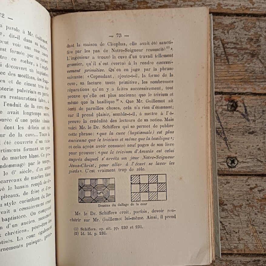 Deux questions d'archéologie palestinienne : l'église d'Amouas, l'Emmaüs Nicopolis et l'église de Quoubeibeh, l'Emmaüs de saint Luc. - immagine 7