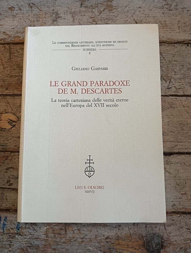 Le grand paradoxe de M.Descartes