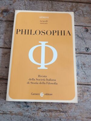 Philosophia : 2-2018 nuova serie anno VI