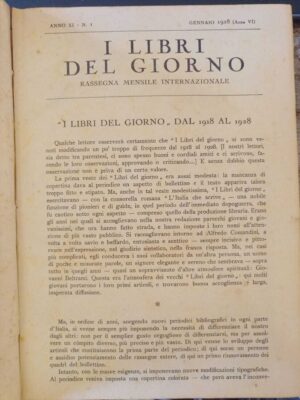 I libri del Giorno 1928