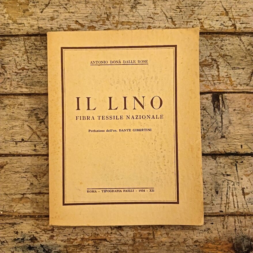 Il lino. Fibra tessile nazionale
