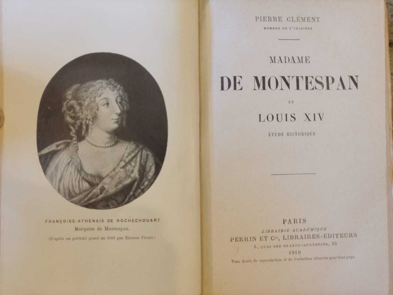 Madame de Montespan et Louis XIV