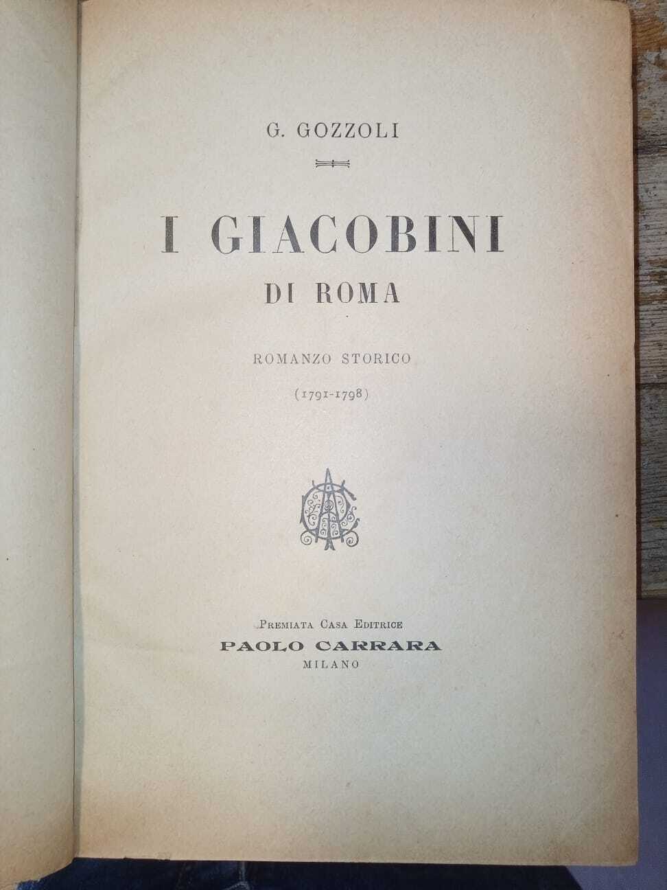 I giacobini di Roma