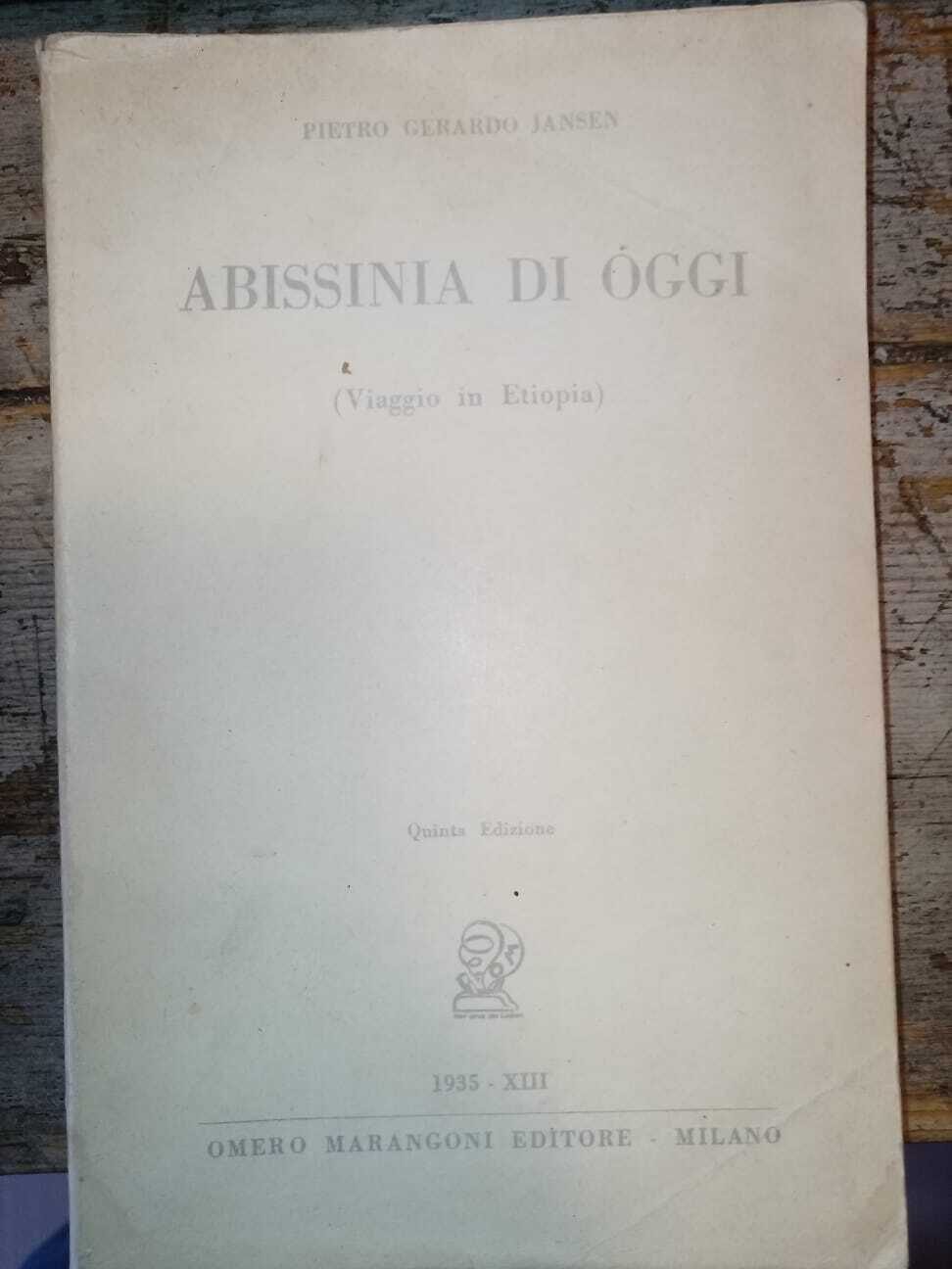 Abissinia di oggi
