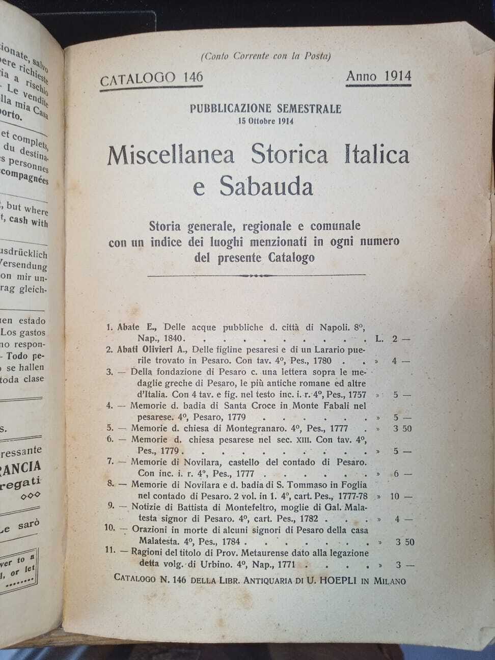 Miscellanea Storica Italica e Sabauda - immagine 3