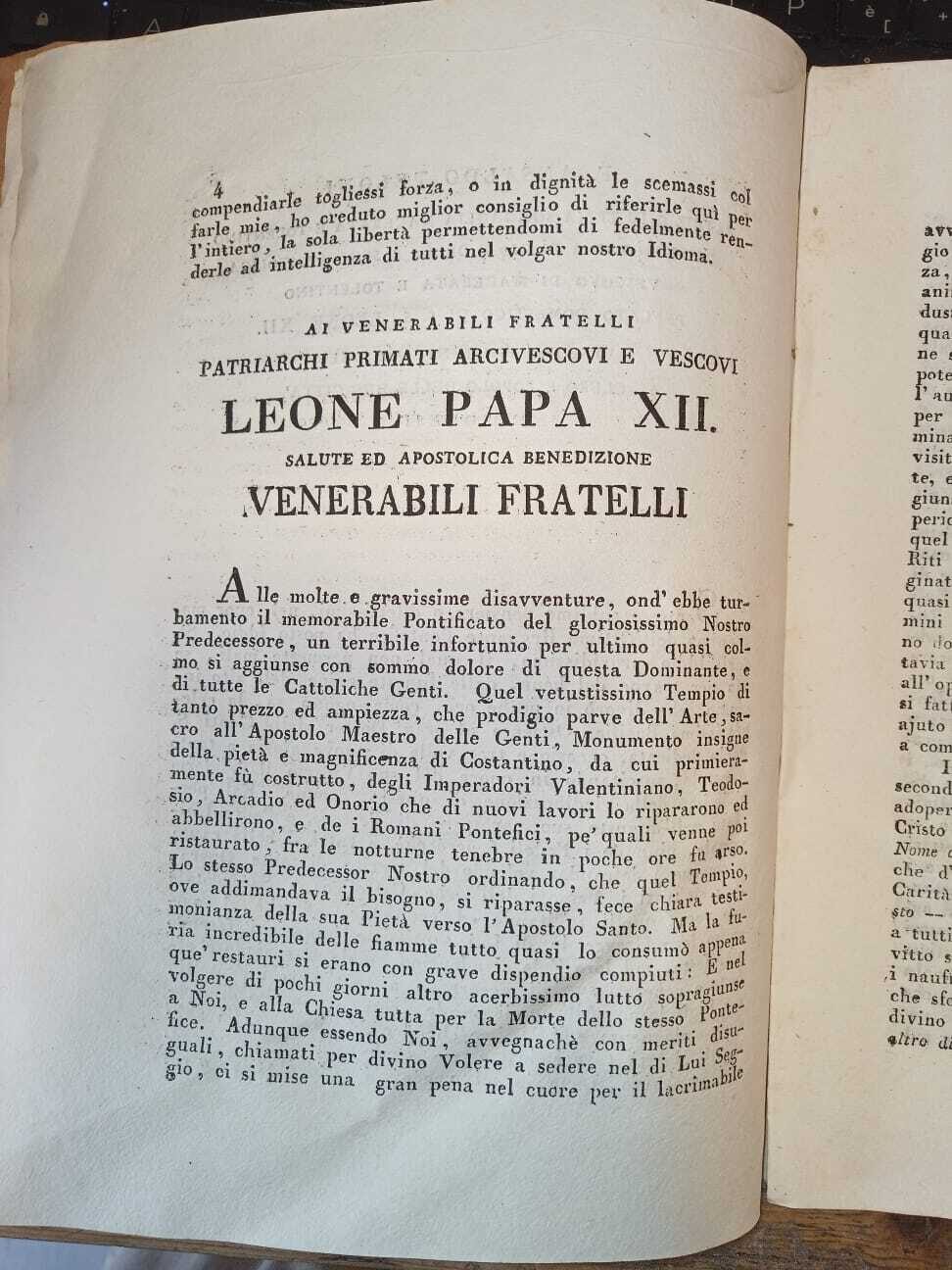 Lettera enciclica di sua santità Leone Papa XII - immagine 2