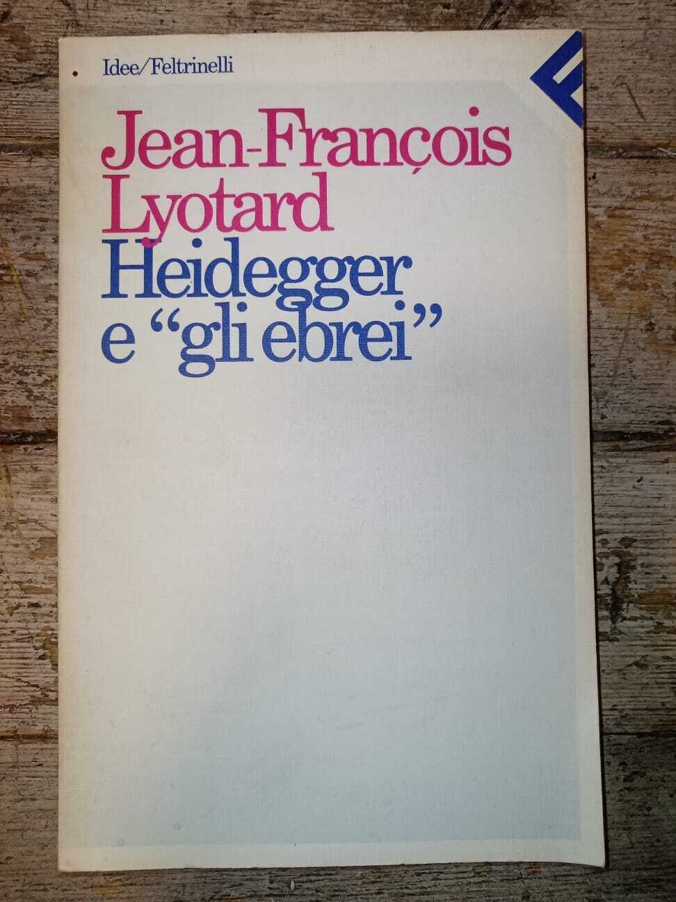 Heidegger e "gli ebrei"