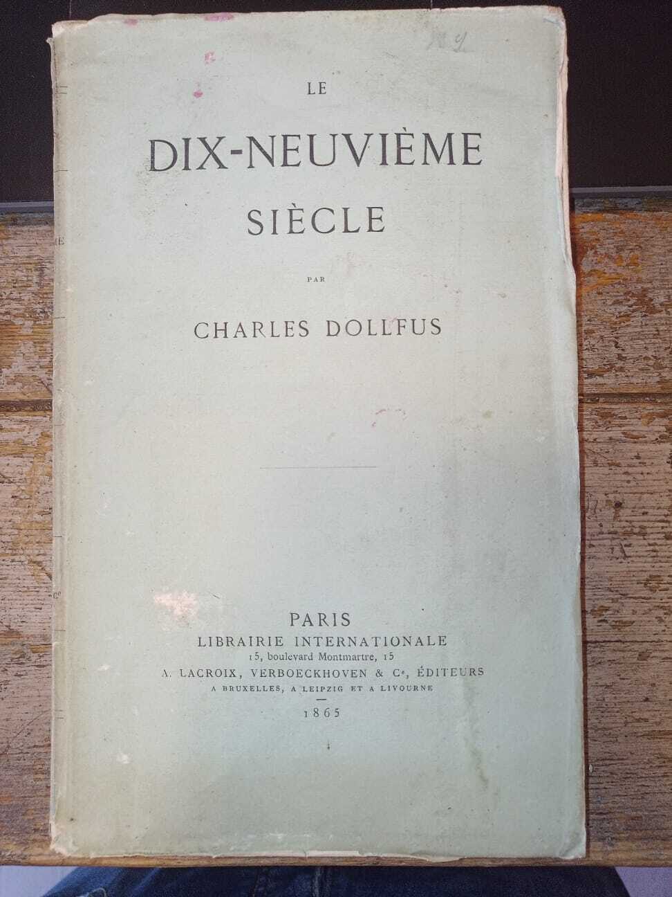 Dix-Neuvième Siècle