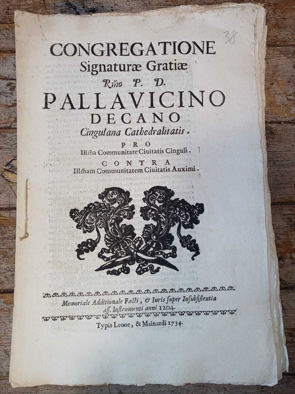 Congregatione Signaturae Gratiae