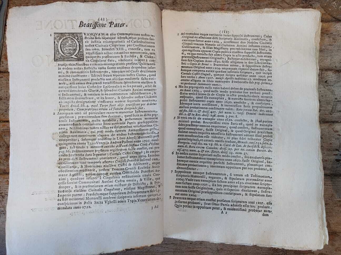Congregatione Signaturae Gratiae - immagine 2