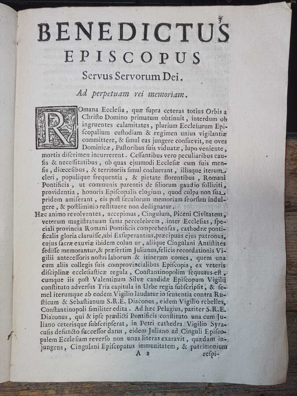 Benedicti. XIII. Pont. Max. Constitutio - immagine 2