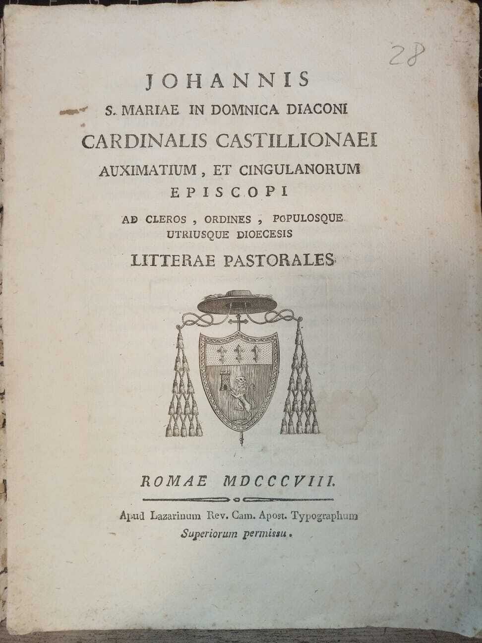 Litterae Pastorales