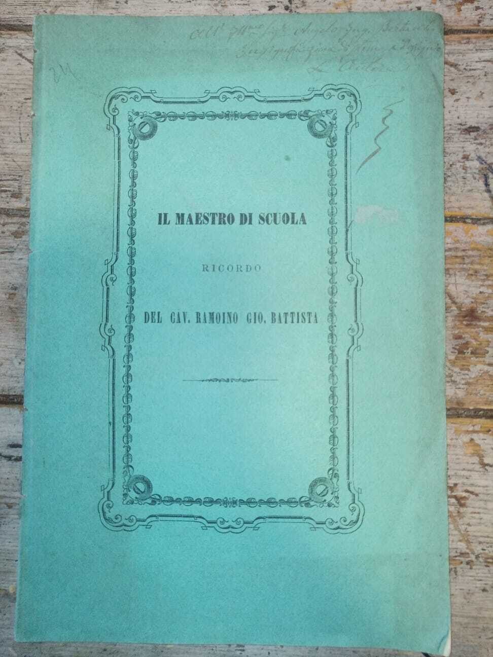 Il Maestro di Scuola