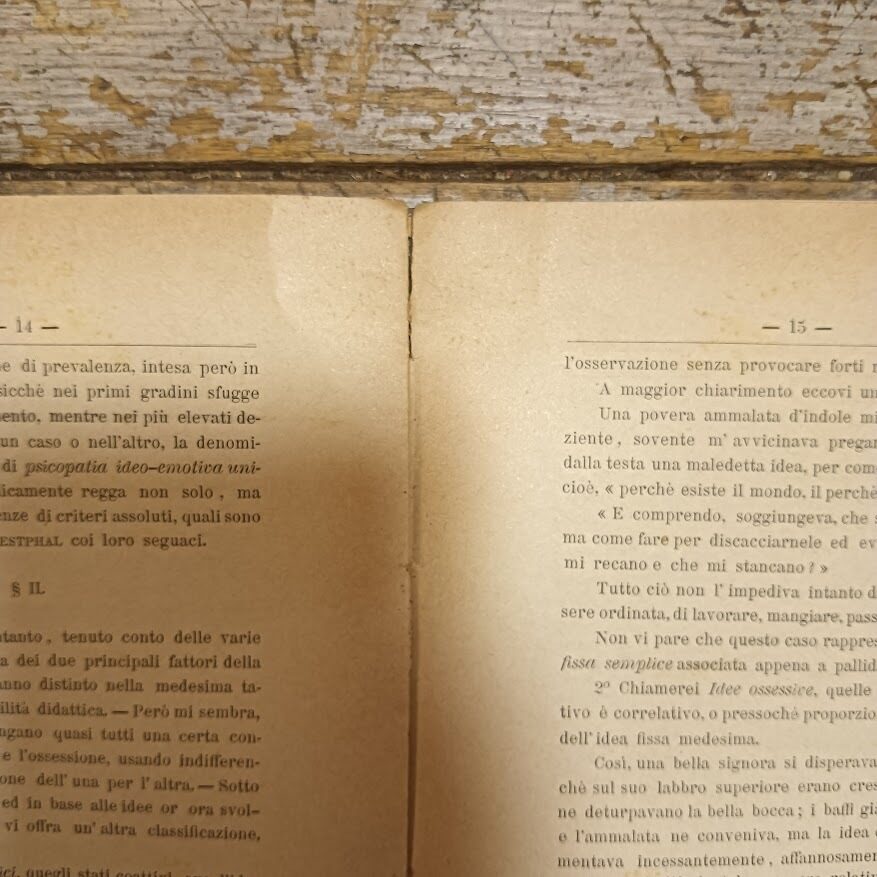 Ossessioni, idee fisse e volontà dal punto di vista psicologico, giuridico e sociale - immagine 5
