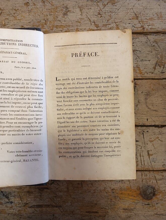 Manuel-Guide des Contribuables de la régie des contributions indirectes, Ou Recueil des lois, décrets, ordonnances, décisions, et règlements reletifs à ladite régie - immagine 4